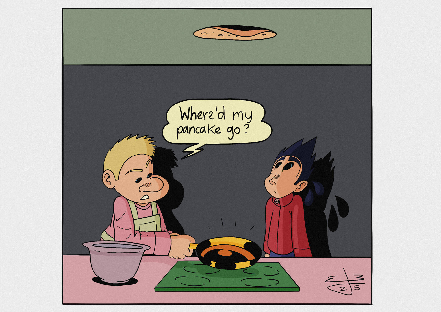 For Pancake Tuesday, Sam Crubesh has decided to make his own tasty pancake for the occasion. The results were not what he expected…