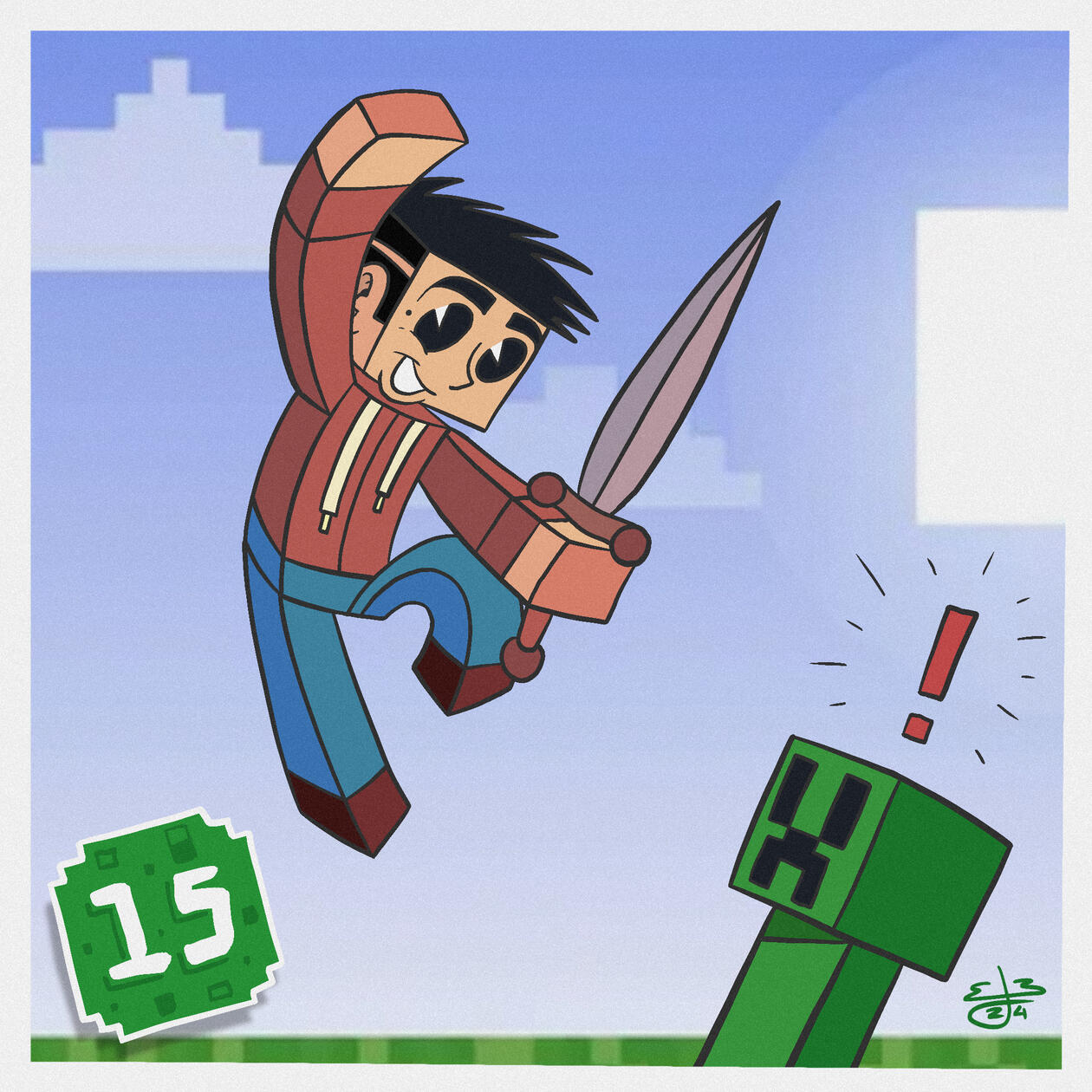 To mark the occasion of 15 years of the world’s famous sandbox game, EOC Murphy dives into a world full of creepers, zombies and minerals.